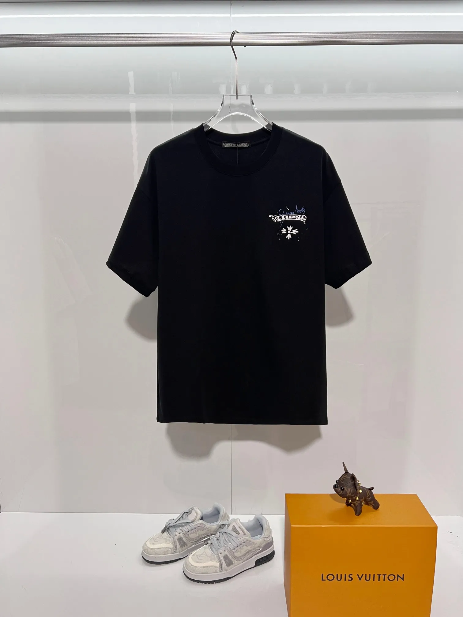 Chrome Hearts/ Quality T Classic LOGO Same Style 2026ss Quality Versatile Quality : Black.White Size：S M L XL